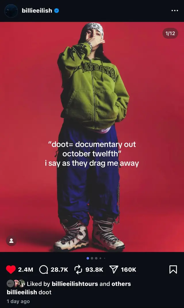 @BILLIE EILISH am i right #billieeilish #documentary #delusional #fyp