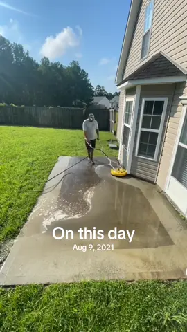 #onthisday #pressurewashing 