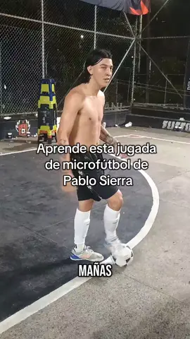 Aprende esta jugada de microfútbol de @Juan Pablo Sierra  . #tutorial #micro #microfutbol #football #futbol⚽️ 