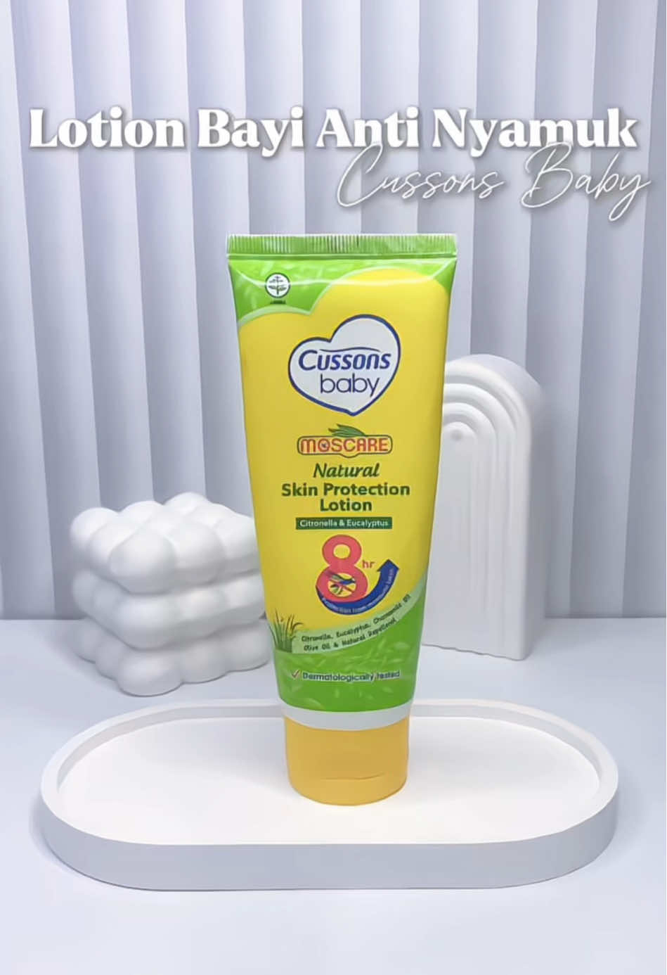 ga takut nyamuk lagi, cussons jagonya lindungi si kecil 🦟🚫 #cussonsbaby #cussonbabymoscare #antinyamuk #lotionbayi #foryou 