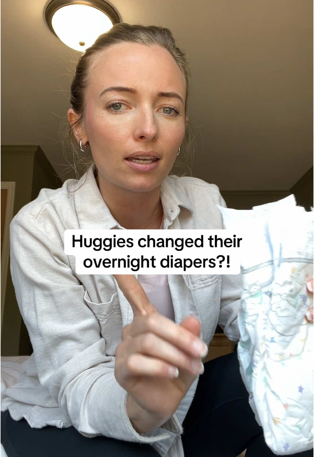 Another strike for Kimberly Clark… I haven’t completely boycotted Huggies yet, but I’m thissss close #huggies #huggiesdiapers #overnightdiapers 