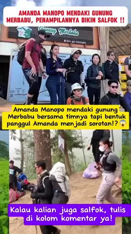Amanda Manopo mendaki Gunung Merbabu #GosipArtis #beritaartis #Viraltiktok #fyp #tiktok #tiktokviral #viralhariini 