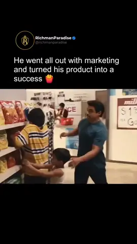 He didn’t let his product die — he marketed it until it became a success. 🔥 This man knew exactly what Hispanic people like: spice in their chips 🌶️. But unfortunately, his Flamin’ Hot Cheetos weren’t selling well. At one point, the product was on the verge of being canceled — it was about to disappear forever. But he knew it had potential and refused to let it end like that. So he went to every store that carried it and started buying his own product. He was loud, shouting that these were the best new chips on the market 📢. He spread the word like wildfire, and soon, the product went from almost dead to one of the hottest items in the Cheetos lineup. The CEO of the company noticed the buzz and immediately ordered 5 million more bags to hit the shelves 🛒 — turning a dying snack into a nationwide sensation. #businessman #business #ceo #entrepreneurs #marketing #getrich #success #goals #usabusiness  Movie: Flamin' Hot