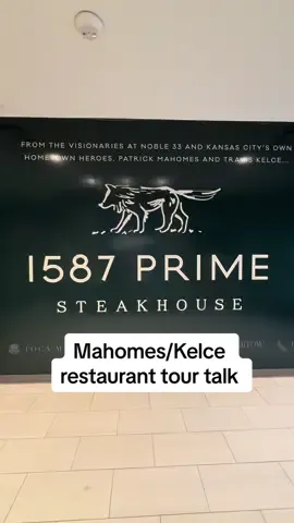 Another detail that I love is that they said they’re only going to have one (big) TV, and it will only be on for @Chiefs games. Supposedly it will be hidden behind wood paneling the rest of the time, making it a true upscale steakhouse instead of a sports bar and grill. #kansascity #1587prime #foodwriter #kcrestaurants #traviskelce