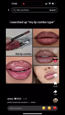 I searched up “my lip combo type” on tiktok and this is what I got!! It didn’t turn out exactlyyy the same, but it was pretty 😘😘 #mylipcombo #lipcombo #makeup #viral #fyppppppppppppppppppppppp 