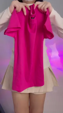 Áo thun trơn form ÔM babytee #aothun #babytee #OOTD 