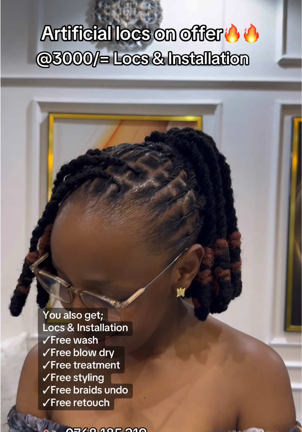 Artificial locs on Offer Welcome to Royal Beauty Hub Book Now 😊𝐯𝐢𝐚 𝟎𝟕𝟔𝟖𝟏𝟖𝟓𝟐𝟏𝟗 Location: KTDA Plaza (7th Floor) along Moi Avenue directly Opposite Kenya Cinema, Nairobi CBD Walk-ins & Appointment Accepted For directions/inquiries call 0768 18521#pedicure#manicurecure #braids #dreadlocks #artificiallocs #mua #curlyhair #glow #waxing #makeup #fyp #viral #fypシ #viralvideo #fypシ゚viral #viraltiktok #fypage #virall #tiktok #funny #fyppppppppppppppppppppppp #royalbeautyhub254 #royalbeautyhub