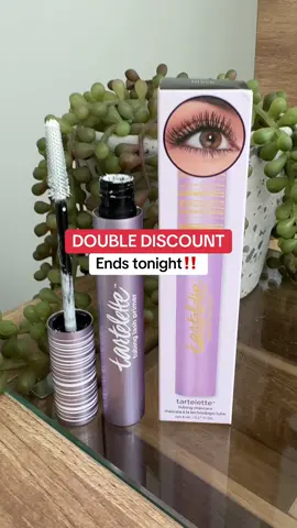 Get bold, beautiful lashes all day with the Tartelette Tubing Mascara & Primer set. #tiktokshopcreatorpicks #ttsbeautybesties #tartecosmetics #lashprimer #tubingmascara  Final price may vary depending on each customers available coupons. Promotion may have ended by the time you see this. 
