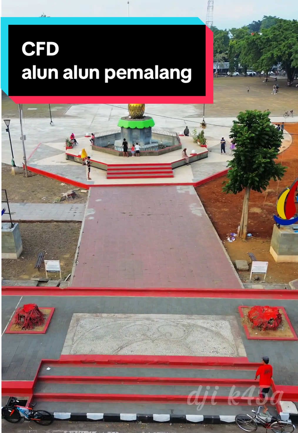 CFD ( alun alun pemalang ) kapan terakhir kalian joging lurr 🏃‍♂️‍➡️🏃‍♀️‍➡️ . . 📍lokasih: alun alun kabupaten pemalang #pemalang #kabupatenpemalang #pemalangikhlas #explorepemalang #pemalanghits #cfd #carfreeday #alunalunpemalang #drone #djik45a 