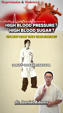 These 3 movements can naturally support healthy blood pressure and blood sugar! #highbloodpressure  #naturalhealth  #dailyexercise  #wallworkout  #simple  #3minutes  #lifesaving #heart #fyp #foryou 