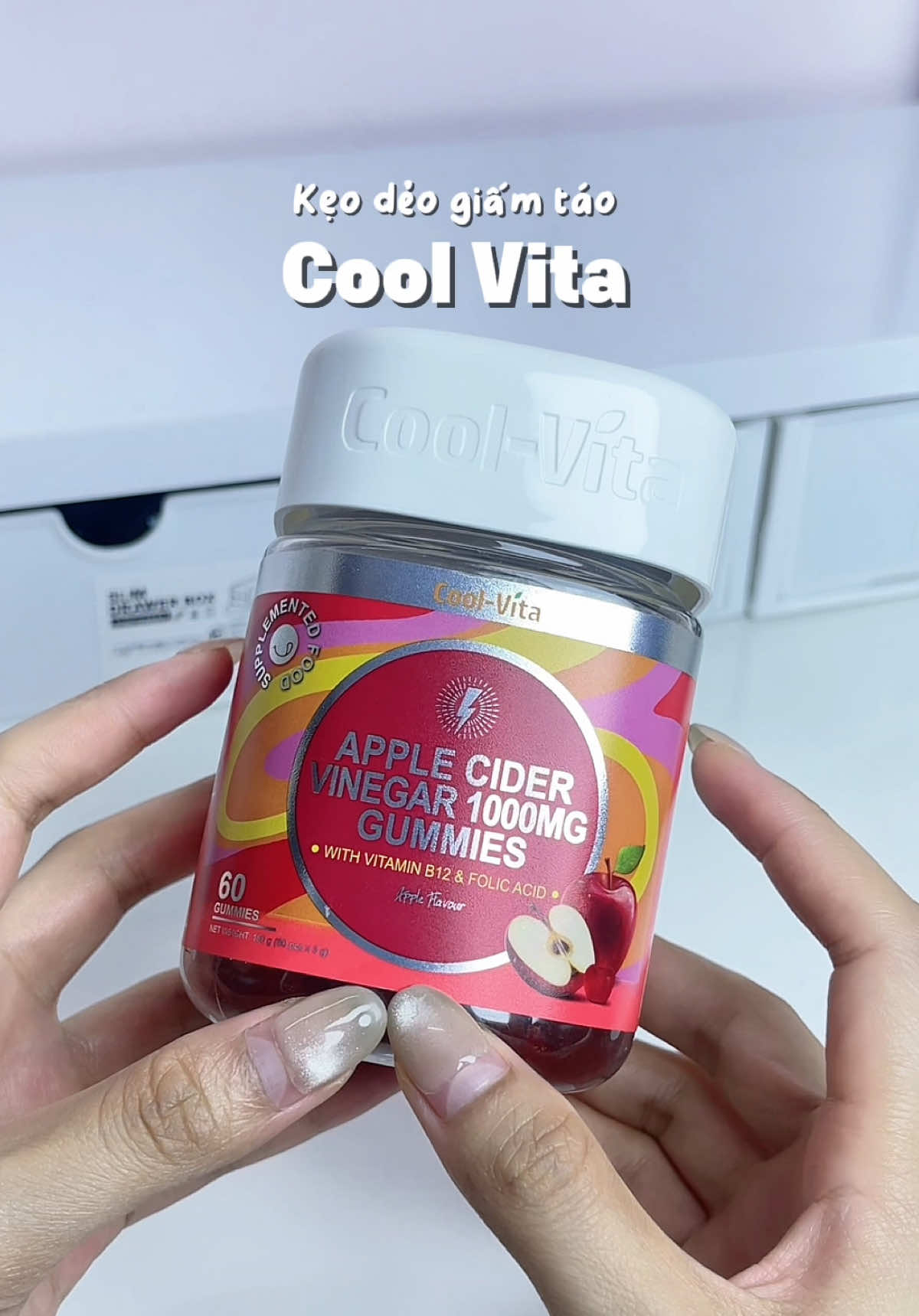 Kẹo dẻo giấm táo hỗ trợ tiêu hoá Cool Vita #xuhuong #GummiesCoolVita  #CoolVita #keodeogiamtao #keodeogiamtaocoolvita 