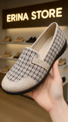 NW068 Sepatu Slip On Balet Wan #sepatuslipon 