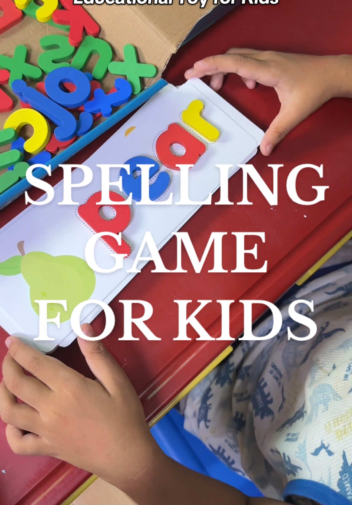 SPELLING GAME FOR KIDS | WOODEN EDUCATIONAL TOY FOR KIDS #educationaltoys #forkids #toysforkids #spellinggamesforkids #spellingwords #gamesforkids #woodentoys 