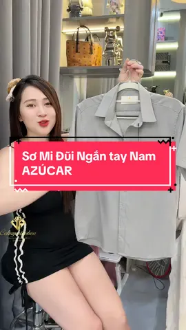 Sơ Mi Đũi Ngắn tay Nam AZÚCAR #xuhuong #cohuyentaphoa 
