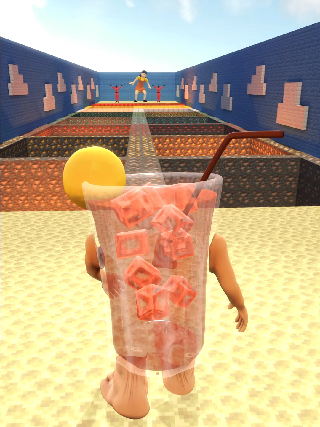 Italian Brainrot vs Squid Game Lava Jump CHALLENGE part 3 #gmod #sfm