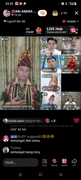 #andanmuakhi #fypシ゚  Trimakasih dan semangat selalu sang juaraaa @Roney_@B0t  kereeen pokokni... @🌐🇮 🇳 🇩 🇴 🇸 🇮 🇦 🇷 @HIDAYATTANI @bubu_astutizamzam. T.M @sriastuti4265  @💞ABI ANDRA 💞 @iwan.sagitamusisi 