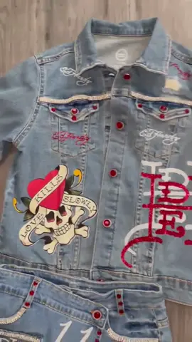 Custom ed hardy set #edhardy #fypシ #explorepage #trending #outfitinspo 