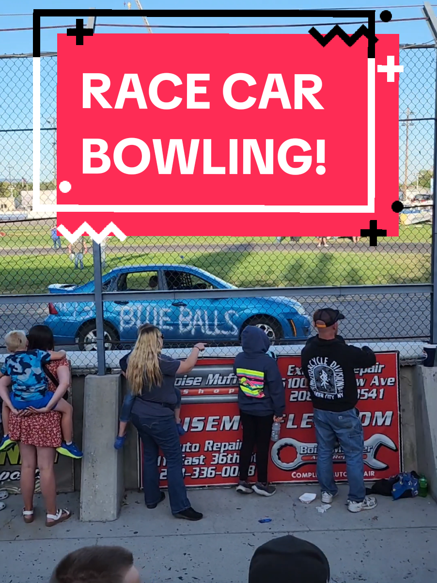 Meridian Speedway Eve Of Destruction Race Car Bowling #ironhorsegarage #meridianidaho #racing #drifting #meridianspeedway 