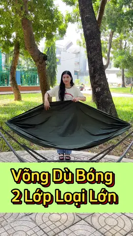 Võng Dù Loại Tốt 2 Lớp, dài 2m3 #võng #vongdu #taixe #xuhuong 