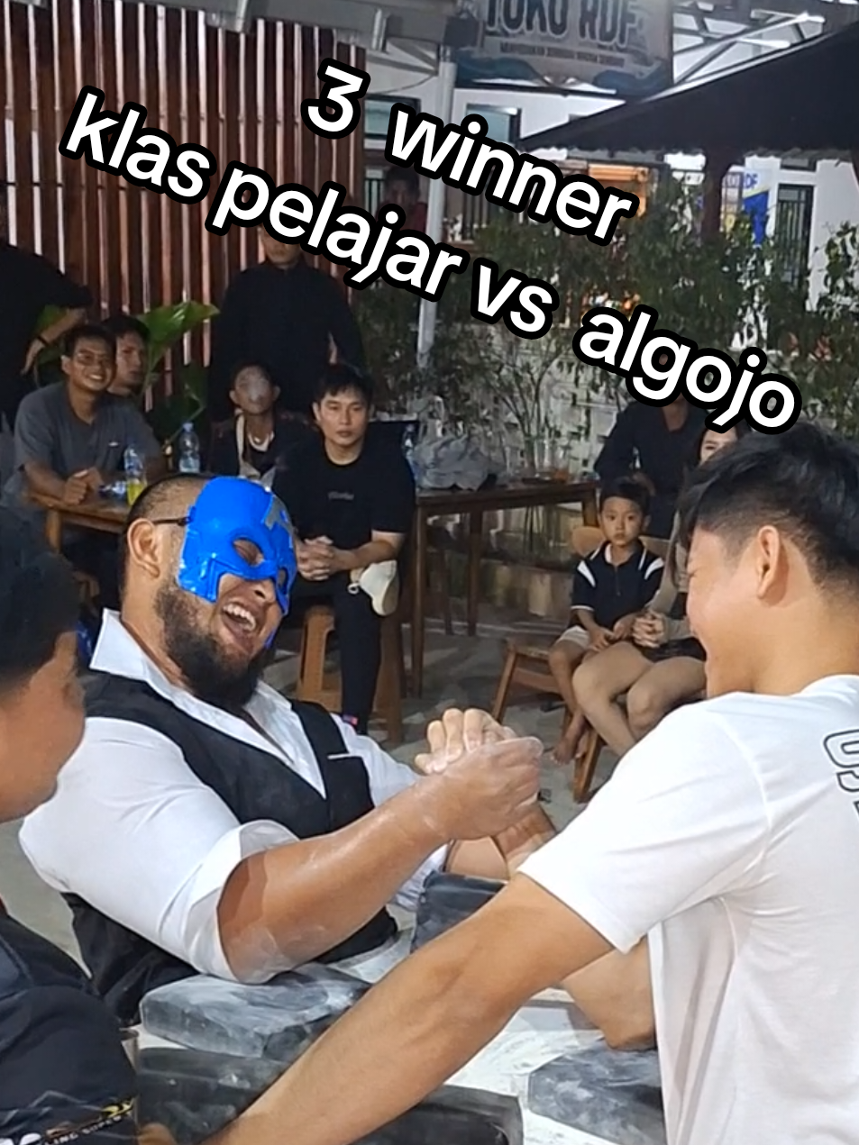 full match #olahraga #armwrestling #tanjungpandan #laskarpelangi #belitung 