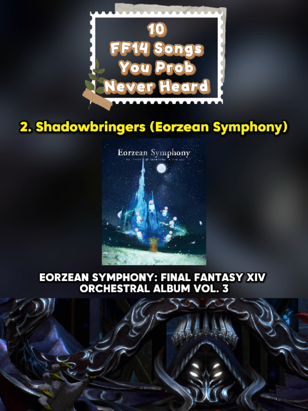 10 ffxiv songs you probably never heard. #ffxiv 