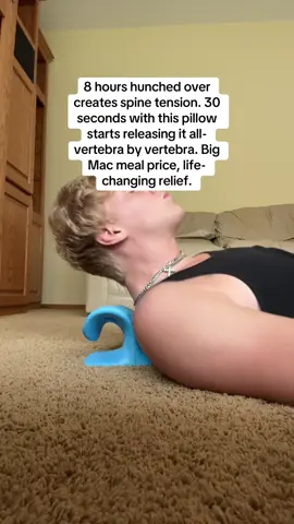 Best for after work. Back to $29 soon though #neckpillow #neckrelief 