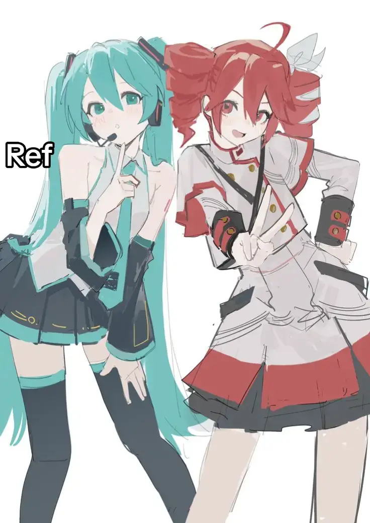 best duo#draw #fy #fyp #duo #beatrice #subaru #rezero 