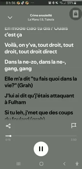 Crime Ensoleillé‼🚫❌ #lamano #tiakola #newmusic #Rat #france #pourtoi @LaMano🚫🦵🏾 @Tiakola 