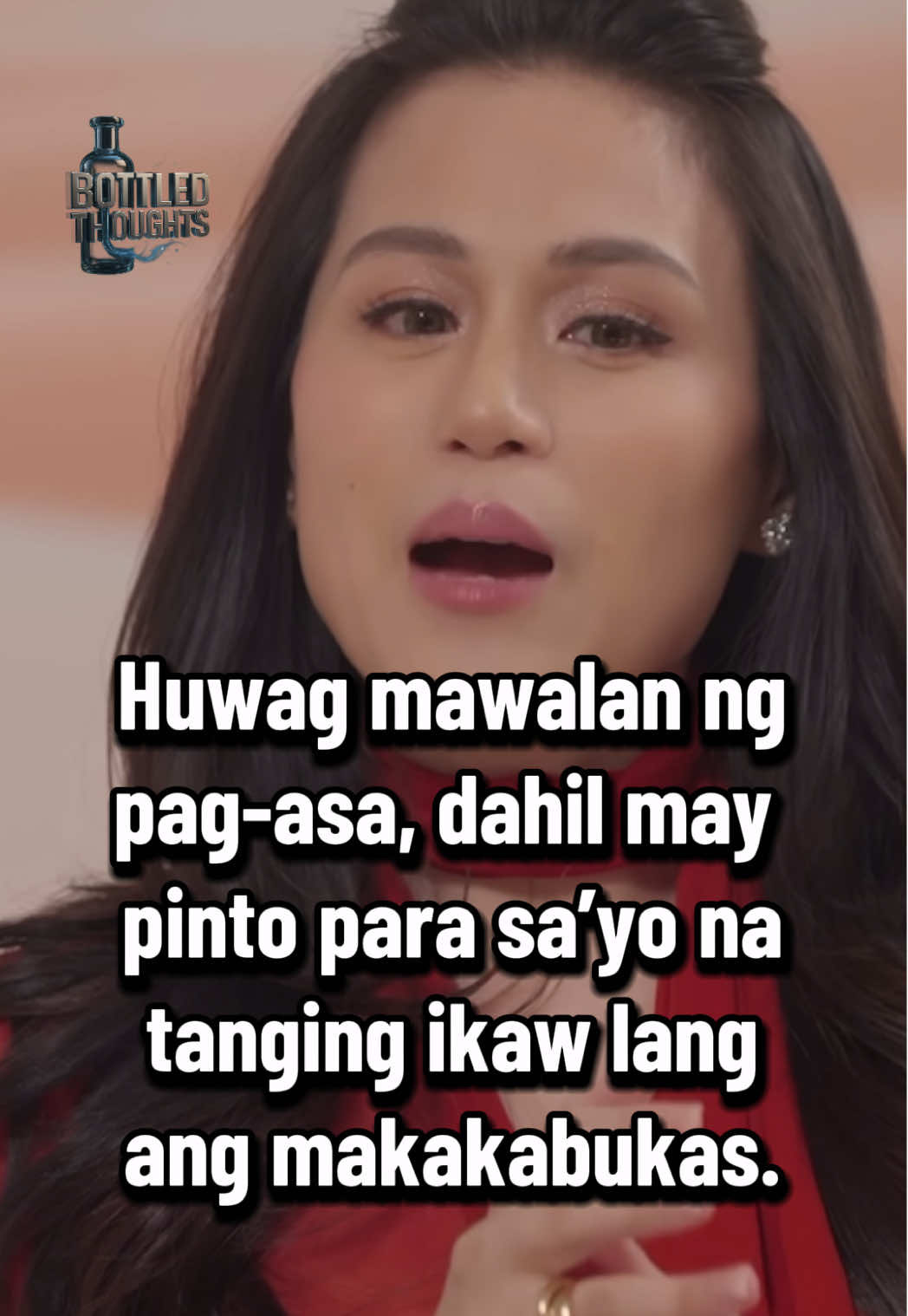 Huwag mawalan ng pag-asa, dahil may pinto para sa’yo na tanging ikaw lang ang makakabukas. ~Toni Gonzaga #ToniGonzaga #AldenRichards #LifeQuotes #LifeHappens #GodIsGood