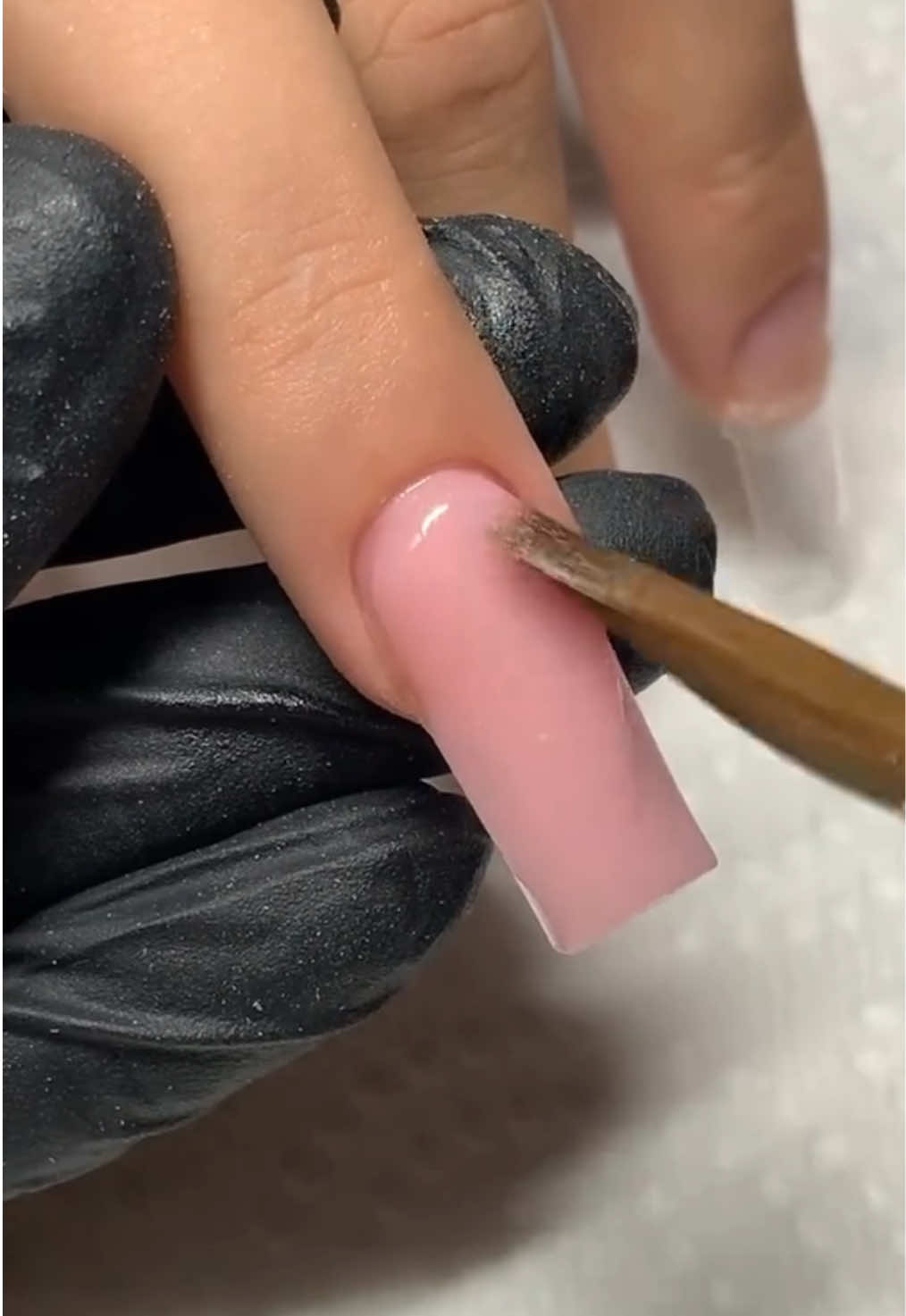We love a flawless acrylic application 🫣 #vbeautypure #acrylicnails @Edith 💫✨  