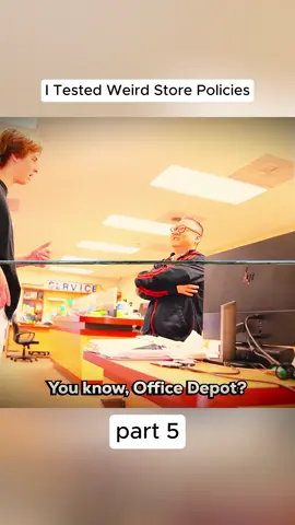 I Tested Weird Store Policies