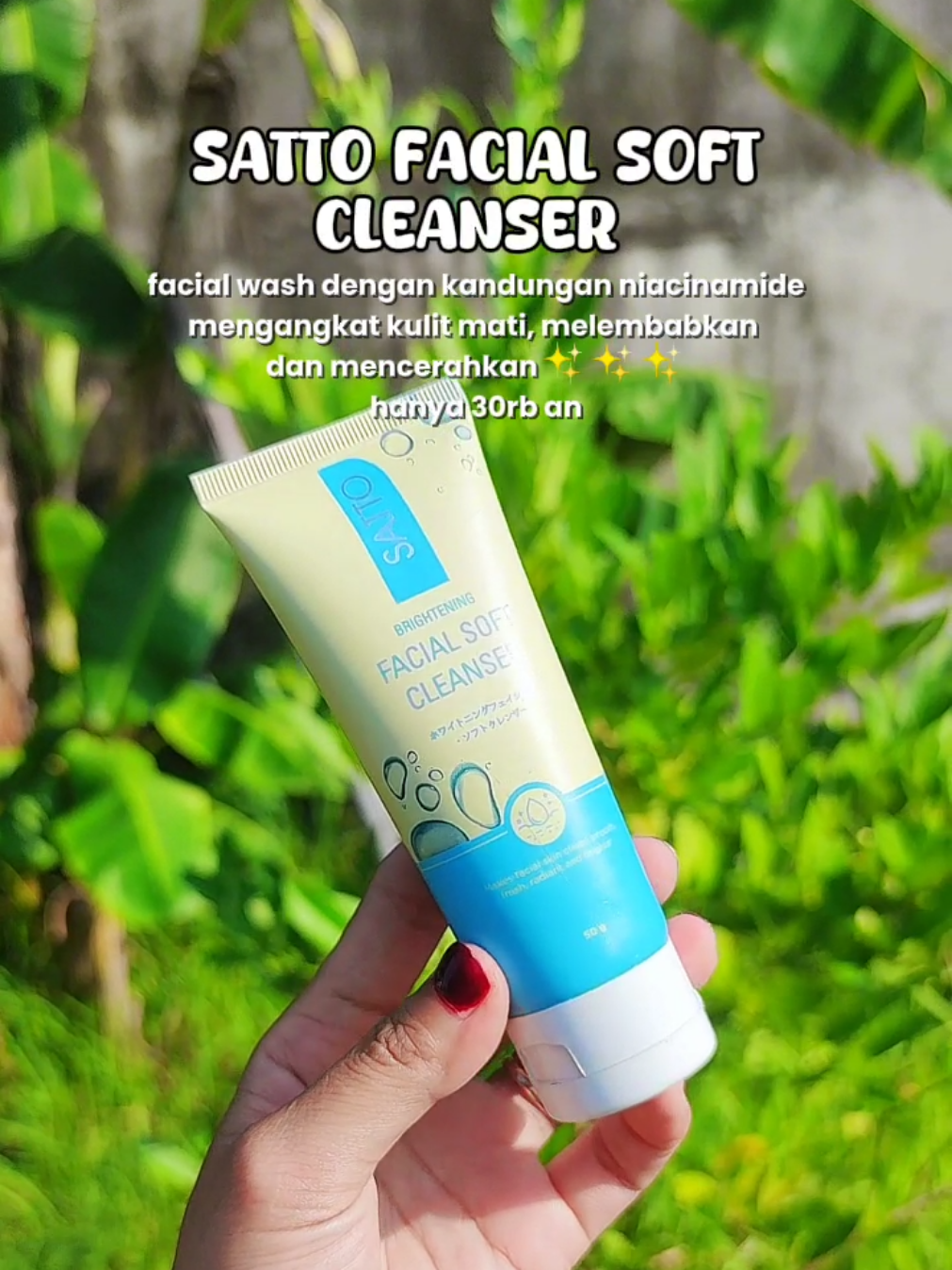 bagus banget untuk mencerahkan, cocok untuk semua jenis kulit #satto 