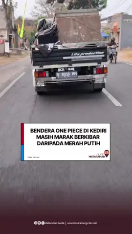 Bendera One Piece berkibar cahh #onepiece #mataramanguide #kediri24jam 