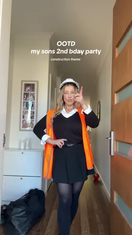 Can’t believe I have a TWO year old!!! 🚧🦺 #OOTD 