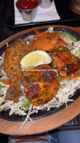 Y'all when I tell you this was the best food I've ever had ‼️ have to go back #blueindia #indian #foodinmidtown #goodeats #indianfood 