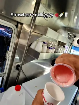 Meet the Strawberry Milky — creamy, dreamy, and packed with fresh strawberry bliss in every sip 🍓🥛✨ #strawberry #milkshake #icecream #mrsoftee #mistersoftee #fyp 