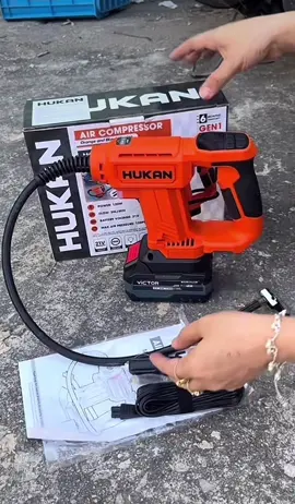 Máy Bơm Xe ,Bơm Lốp HUKAN G1-BP2201m ,Công Suất 120PSI Chân Pin Phổ Thông ,BH 6 Tháng#giadungdienmay24h #thinhhanhtiktok #hot #xuhuong #thinhhanh #lenxuhuong #xuhuongtiktok #hottrend 