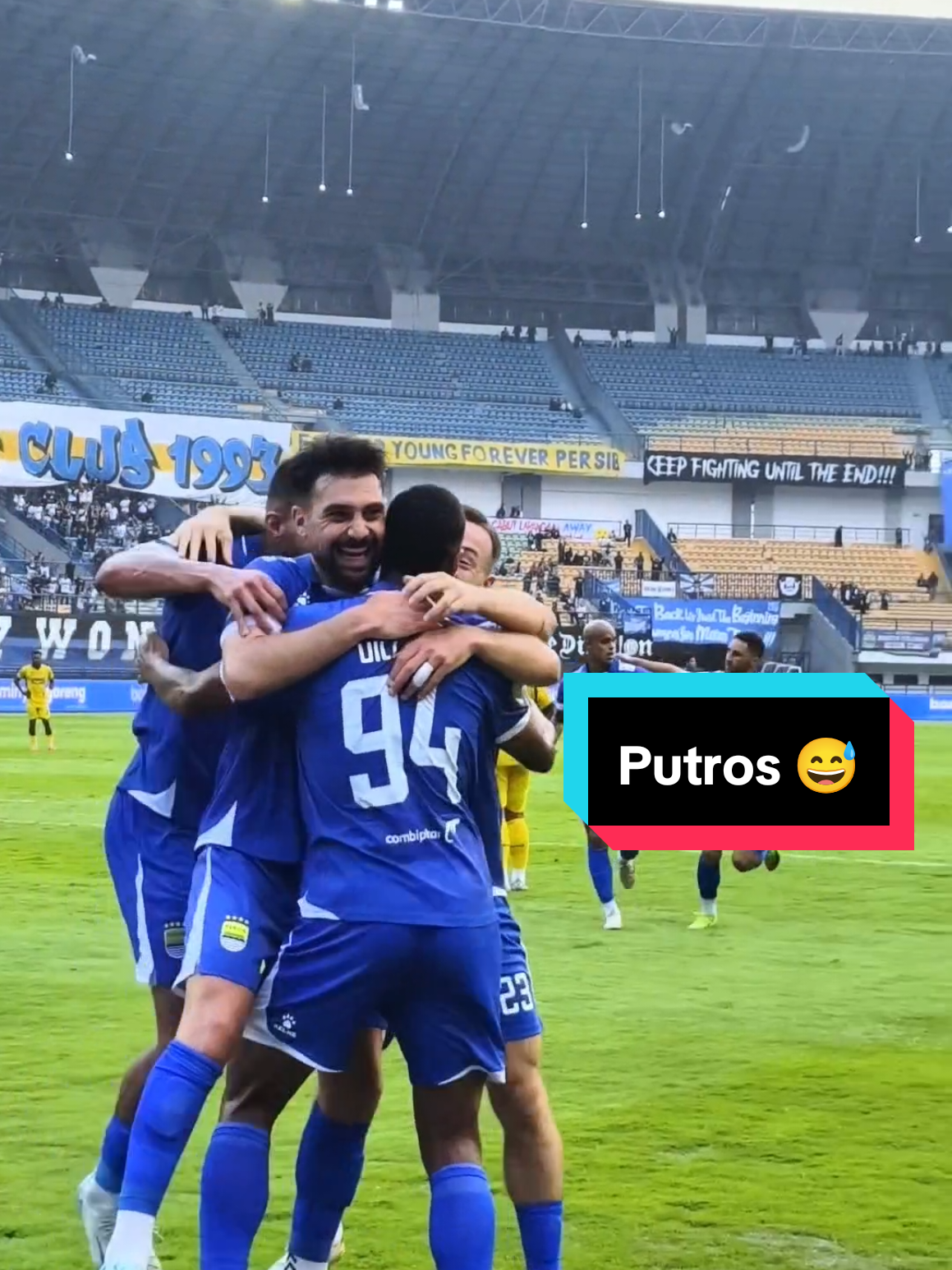 Mau diulangin sepuluh ribu kali pun tetep aja Putros akan kakoet 😅 #PERSIB #WeArePERSIB 