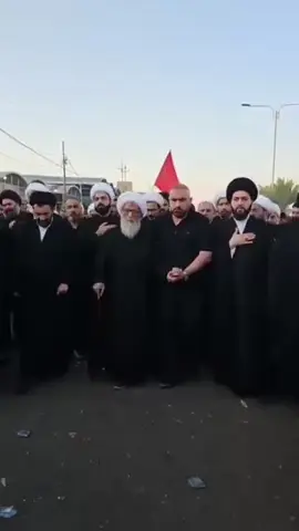 مرجع عالی قدر آیت العظمیٰ الشیخ حافظ بشیر نجفی دام ظلہ العالی اربعین حسینی ع کی مشی میں شامل۔۔ طریق الحسین ع طریق اللہ ج #viralvideo #everyone #nadeemsarwar #foryou #yppppppppppppppppppppppp 