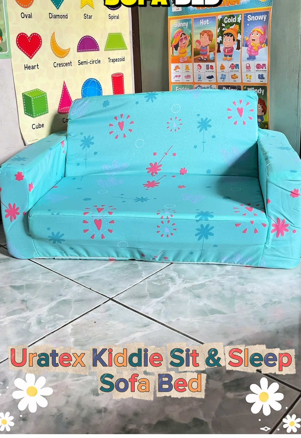 “Practical, comfy, and super cute! ✨ The Uratex Kiddie Sit and Sleep Sofa Bed is a must-have for every kid’s room — sofa by day, bed by night!” #uratex #creatorsearchinsights  #kiddies #fyp 