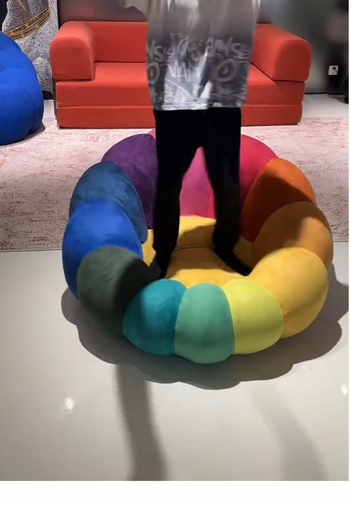 Ghế lười siêu êm thư giãm 👍🏻 #fyp #xuhuong #giadungthongminh #giadungtienich 