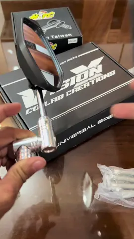 VisionX mokoto x legit moto side mirror universal po ito mga boss #sidemirror #sidemirrormechanism 