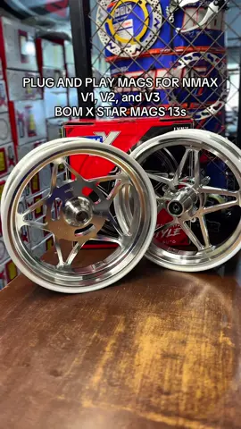 Kung naka Nmax ka par subukan mo tong Bomx mags by 13 plug and play #tonick⚡️ #bomx #starmags #nmax155 #fyp 