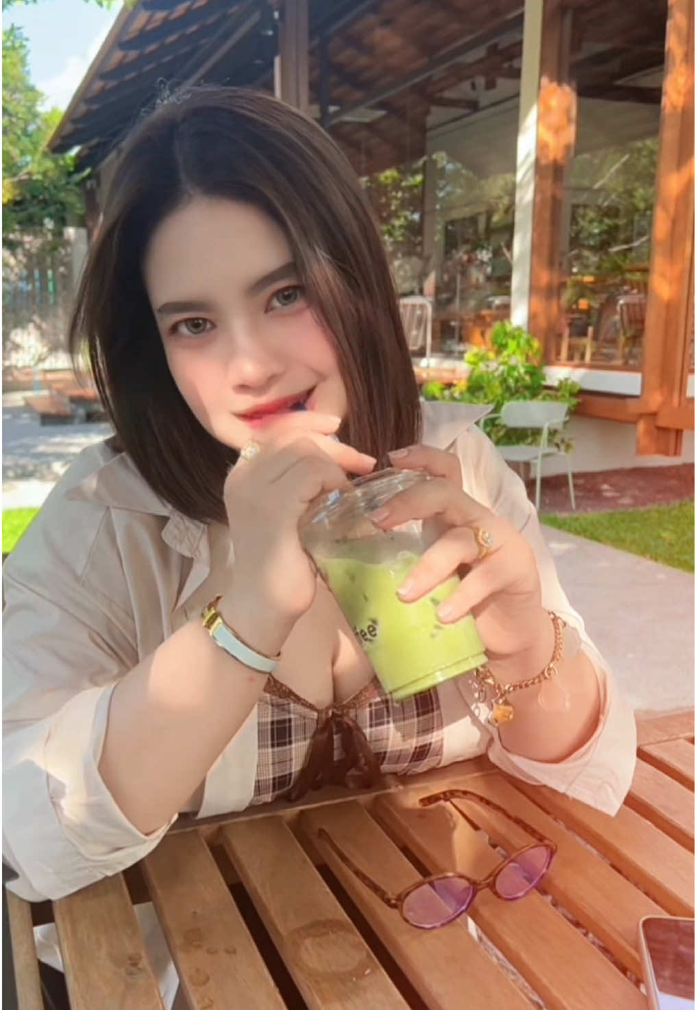 🍵 #สาวผมสั้น #สาวอวบ #fyp 