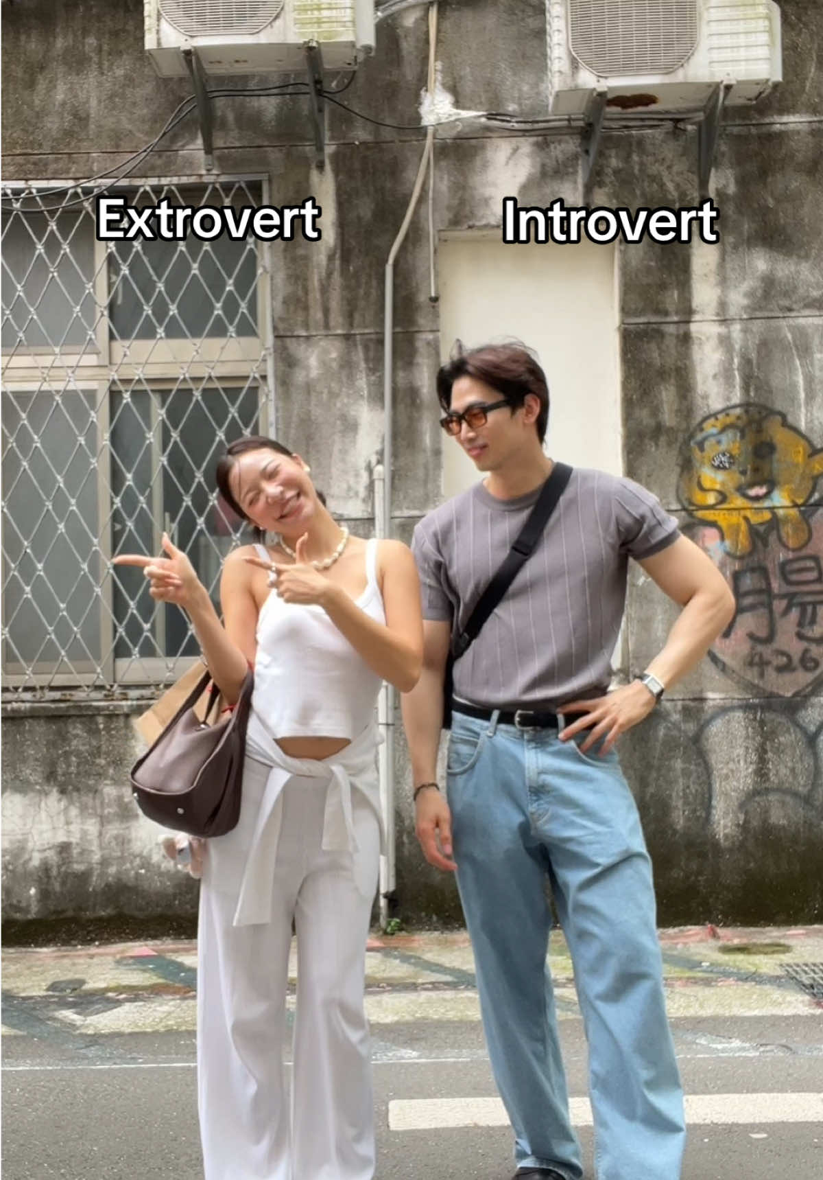 Taiwan trip 🇹🇼🤍 #คู่รัก #relationships  #outfit 