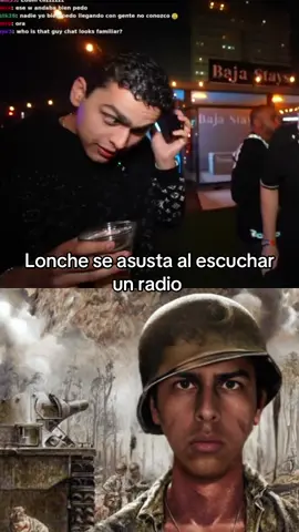 Lonche se asusta al escuchar un radio #lonche #lonchedehuevito #willito #fyp #parati #viral #mexico #clipskick #clipsdetwitch #kick #twitch #fes #wakas 