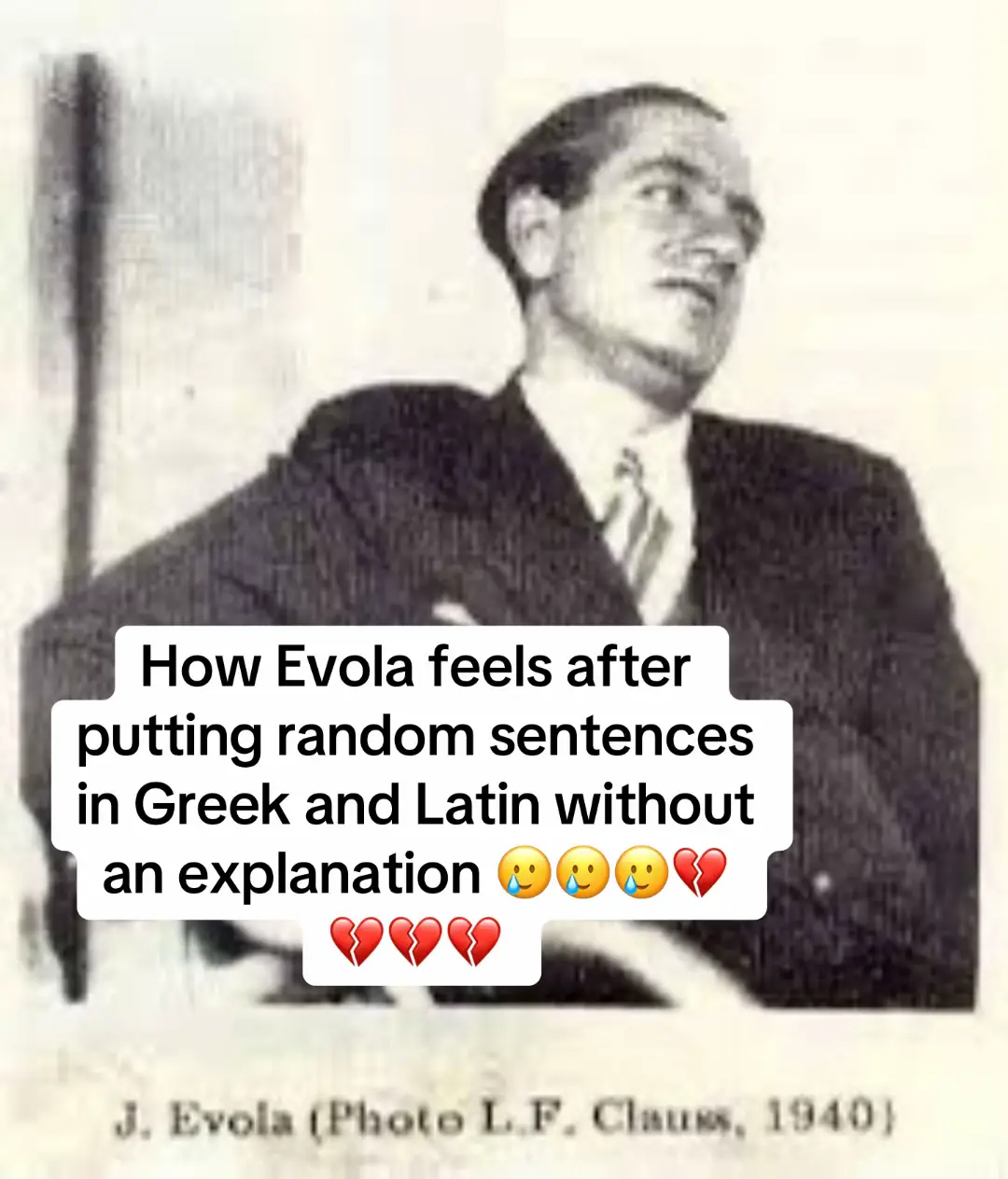 #evola #philosophy #italy #julius #meme #brainrot #book 