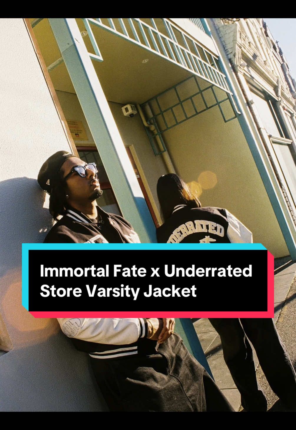 @Immortal Fate and @underratedstore have just teamed up to create the perfect varsity jacket for this winter. Do you think varsity jackets will make a return this year? #streetwear #clothingbrand #fashiontiktok 