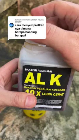 Membalas @SUMBER REZEKI SHOPP Cara Mengaplikasikan Bakteri Pengurai AL K #bakteripenguraialk #bakterialk #bakteripengurai #FiturSuaraTikTok 