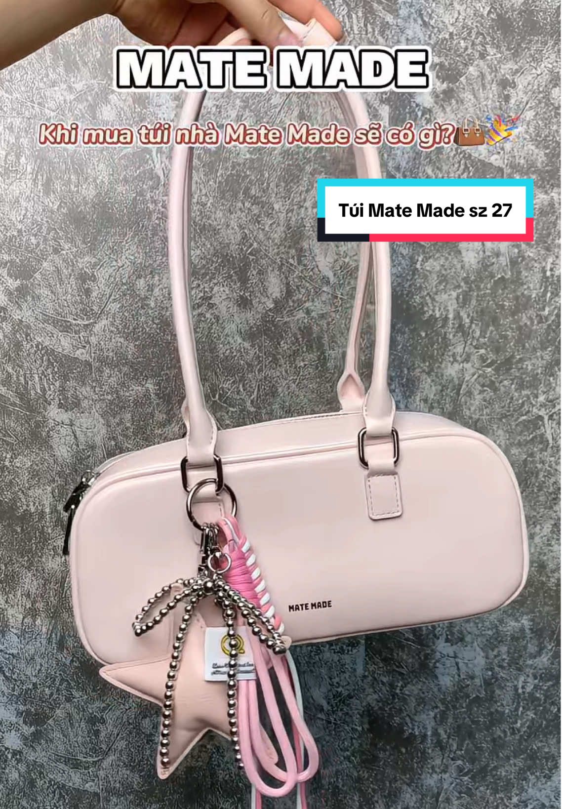 Ult mê cái màu của ẻm ghê á 👜🙆‍♀️#unboxing #matemade #tuixach #xuhuong #xuhuongtiktok 